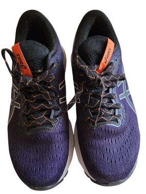ASICS Women's Running Shoes - Purple with Orange Accents